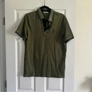 Size L Only & Sons Green Polo Golf Shirt